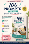 100 prompts para el docente actual